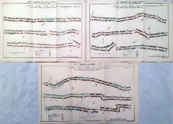 Selection of 3 x 1905 London TRAMWAY PLANS, part of the Report of the Advisory Board, Royal