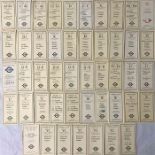 Considerable quantity of 1930s London Transport Green Line TIMETABLE LEAFLETS dated 1935-36 and