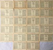 Quantity of 1937 London Transport Green Line TIMETABLE LEAFLETS, all dated May 1937 and all