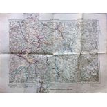 A MAP of the 'Amersham & District [bus] Routes as at 24.11.33' produced by F H Stingemore and