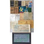 Selection of railway EPHEMERA including 1940s/50s ABC and BR Holiday GUIDES, EXCURSION LEAFLETS,