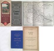 Metropolitan Railway items comprising 1905 'Country Walks' GUIDEBOOK 'The Harrow & Uxbridge