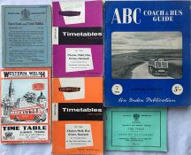 1956 (Summer) issue of the ABC COACH & BUS GUIDE for Great Britain & the Continent plus a