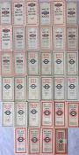 Quantity of London General Omnibus Company and London Transport Central Buses POCKET MAPS dated from
