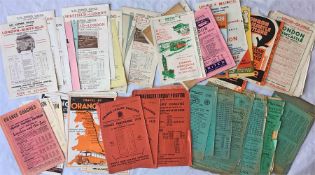 Considerable quantity (74) of 1920s, 1930s & 1950s (mainly 1930s) COACH SERVICES HANDBILLS (