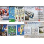 Quantity of London Transport (mainly) and British Railways POSTERS, mostly 1970s/80s/90s and