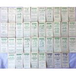 Quantity of Green Line Coach Services Limited TIMETABLE LEAFLETS from 1930-33. All appear to be