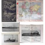 c1902 Jackson & Sons of Liverpool 'World Travel Agency' GUIDEBOOK 'Travel for Everybody'. 186pp