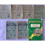 Selection of Rail & Bus TIMETABLE BOOKLETS comprising Bristol x 2, both dated September 1947 (