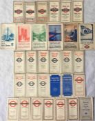 Quantity of Underground Group Tramways, LCC Tramways & London Transport Tram/Trolleybus & Tram