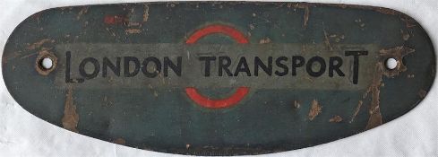 London Transport RADIATOR BADGE from one of the WW2 'utility' G-class Guy buses. LT always fitted
