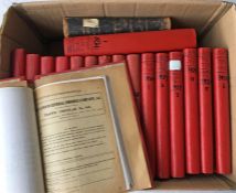 Large box of loose-bound London General Omnibus Company TRAFFIC CIRCULARS from 1927-1930. Appears to