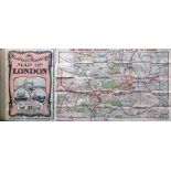 The "District Railway MAP of London', 7th edition, dated 1907. The last edition of a series which