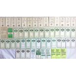 Considerable quantity of London Transport Green Line Coaches TIMETABLE LEAFLETS & POCKET MAPS