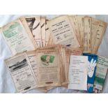 Quantity of 1950s/60s British Railways LEAFLETS for Holiday Runabout Tickets, Excursions etc (