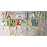 Quantity (65) of London Transport etc POCKETS MAPS & LEAFLETS 1930s-1970s incl Central Buses,