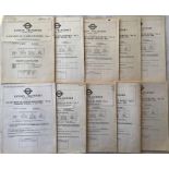Selection of 1960s London Transport Central Buses BOOKLETS "Allocation of Scheduled Buses"