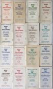 Full set (16) of London Transport 'Buses for Trolleybuses' TIMETABLE LEAFLETS covering the 14 stages
