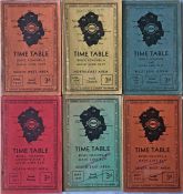 Selection of 1937 London Transport AREA TIMETABLE BOOKLETS comprising South-West Area for June,