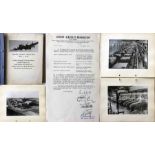 1945 official BINDER OF PHOTOGRAPHS produced by the London Aircraft Production Group (London