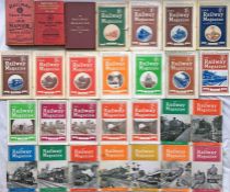 Railway Year Books for 1918 and 1953-54 plus a quantity (25) of issues of The Railway Magazine