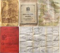 Pair of Official GUIDES to the Great Western Railway, the first dated 1884 (from adverts) and the