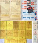 London Transport trolleybus items comprising 11 x 1961 'Buses for Trolleybuses' PANEL POSTERS for