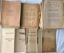 Considerable quantity (47) of British Railways and successors SIGNAL BOX TRAIN REGISTERS dated