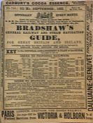 September 1895 edition of BRADSHAW'S General Railway & Steam Navigation GUIDE, issue no 746.
