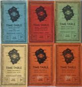 Selection of 1935 London Transport AREA TIMETABLE BOOKLETS comprising North-West & Western Areas for