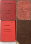 Selection of Railway RULE BOOKS comprising Great Western Railway 1933, repr. 1945 (very good