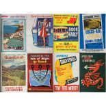Selection (8) of 1950s/60s COACH POSTERS, all double-crown size (20" x 30", 51cm x 76cm) and