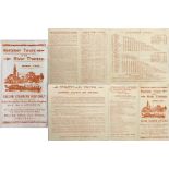 1910 LEAFLET 'Summer Tours on the River Thames - Season 1910'. Issued by Salter Bros of Oxford.
