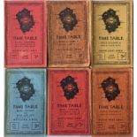 Selection of 1936-7 London Transport AREA TIMETABLE BOOKLETS comprising North-West Area for August
