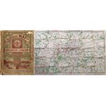 1902 'District [Railway] MAP of Greater London & Environs', 1st edition. The 1st issue of this