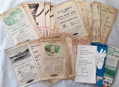 Considerable quantity of 1950s/60s British Railways LEAFLETS for Holiday Runabout Tickets,