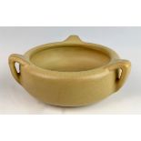 Rookwood Yellow 3 Handled Bowl 1915