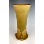 Rookwood Arts & Crafts Carved Matte Two Tone Vase