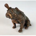 Ronson Copper Bulldog Cigar Lighter