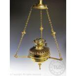 A Veritas Lamp Works oil lamp, early 20th century,