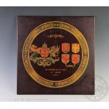 A Chatham Railways armorial door panel,