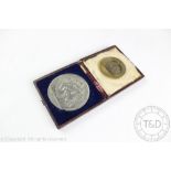 An 'Exhibition of Art Treasures of the United Kingdom' Exhibition medallion,
