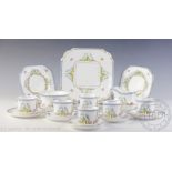 A Carlton China tea service, pattern No.