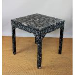A 18th / 19th century Chinese lacquered square table / Baxian Zhuo,