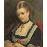 Continental School - 19th century, Oil on canvas,