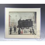 After Lawrence Stephen Lowry (1887-1976), Two colour prints,