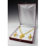 A suite of Indian gold jewellery,