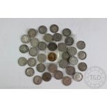 A collection of pre 1920 half crowns, Victoria to George V,