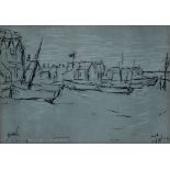 Lawrence Stephen Lowry, Deal Beach, Signed in pen and with Fine Art Trade Guild blind stamp,