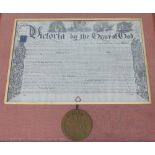 A 19th century indenture,